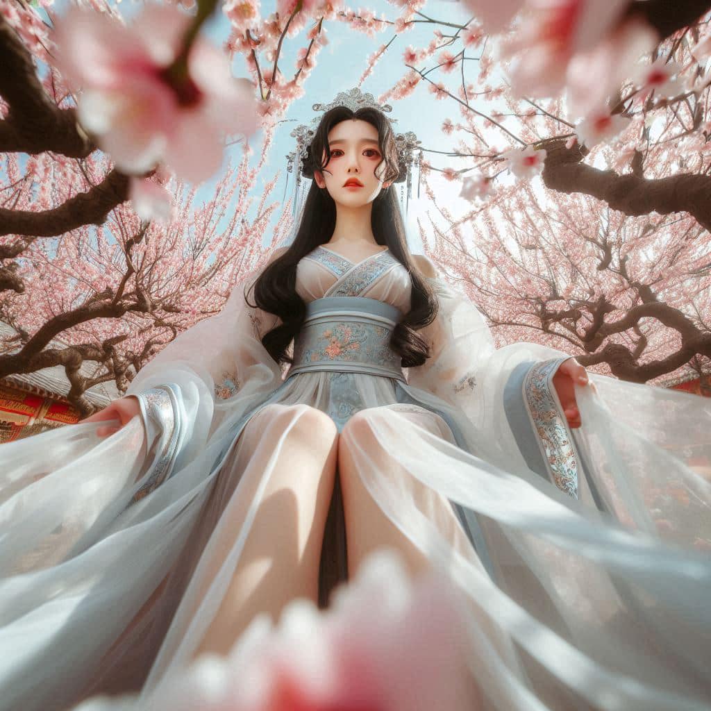 Sister in the Peach Blossom Source
