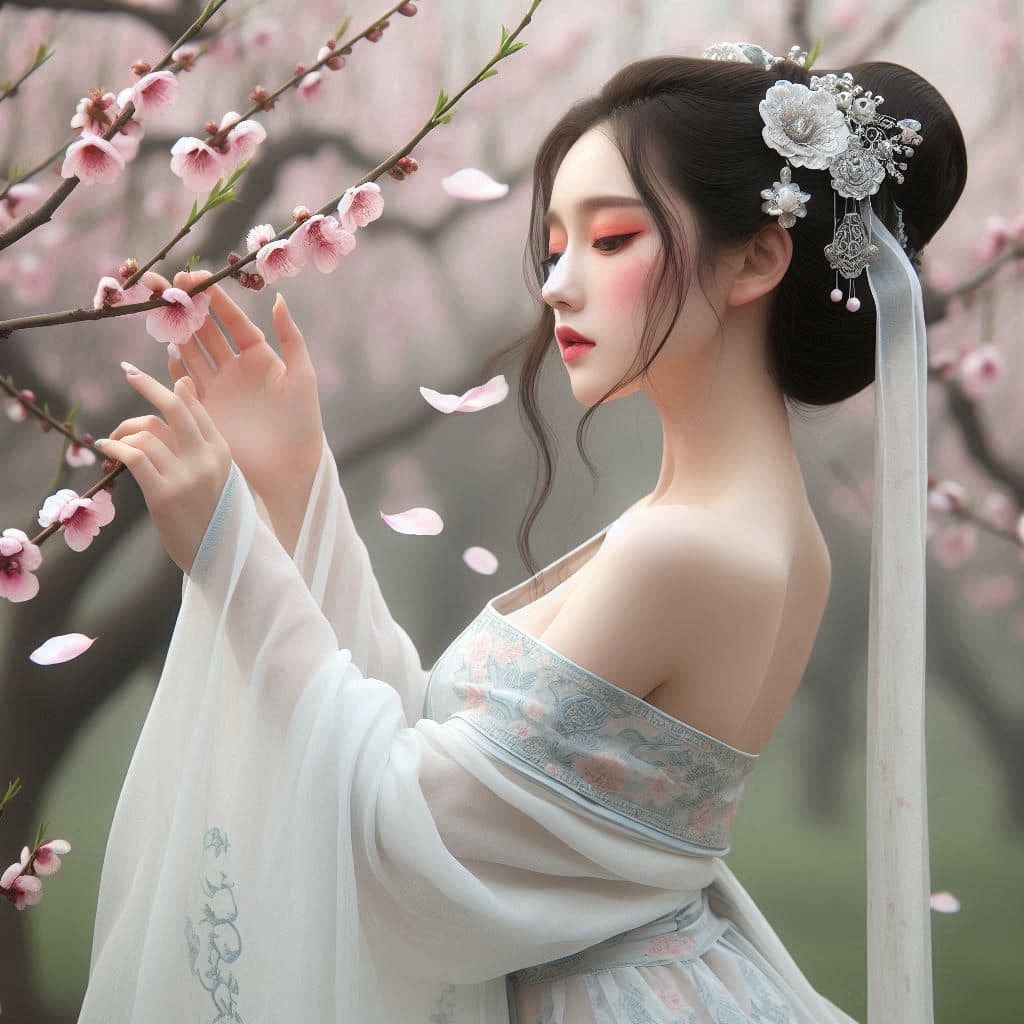 Sister in the Peach Blossom Source