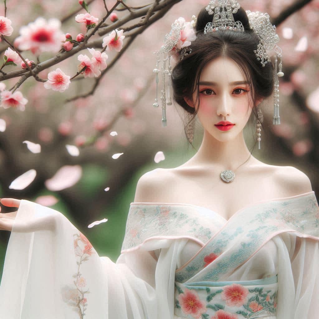 Sister in the Peach Blossom Source