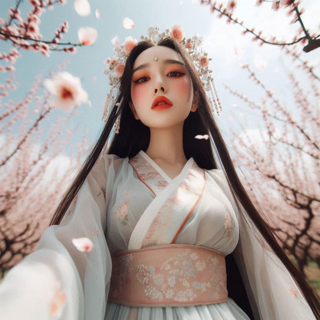 Sister in the Peach Blossom Source
