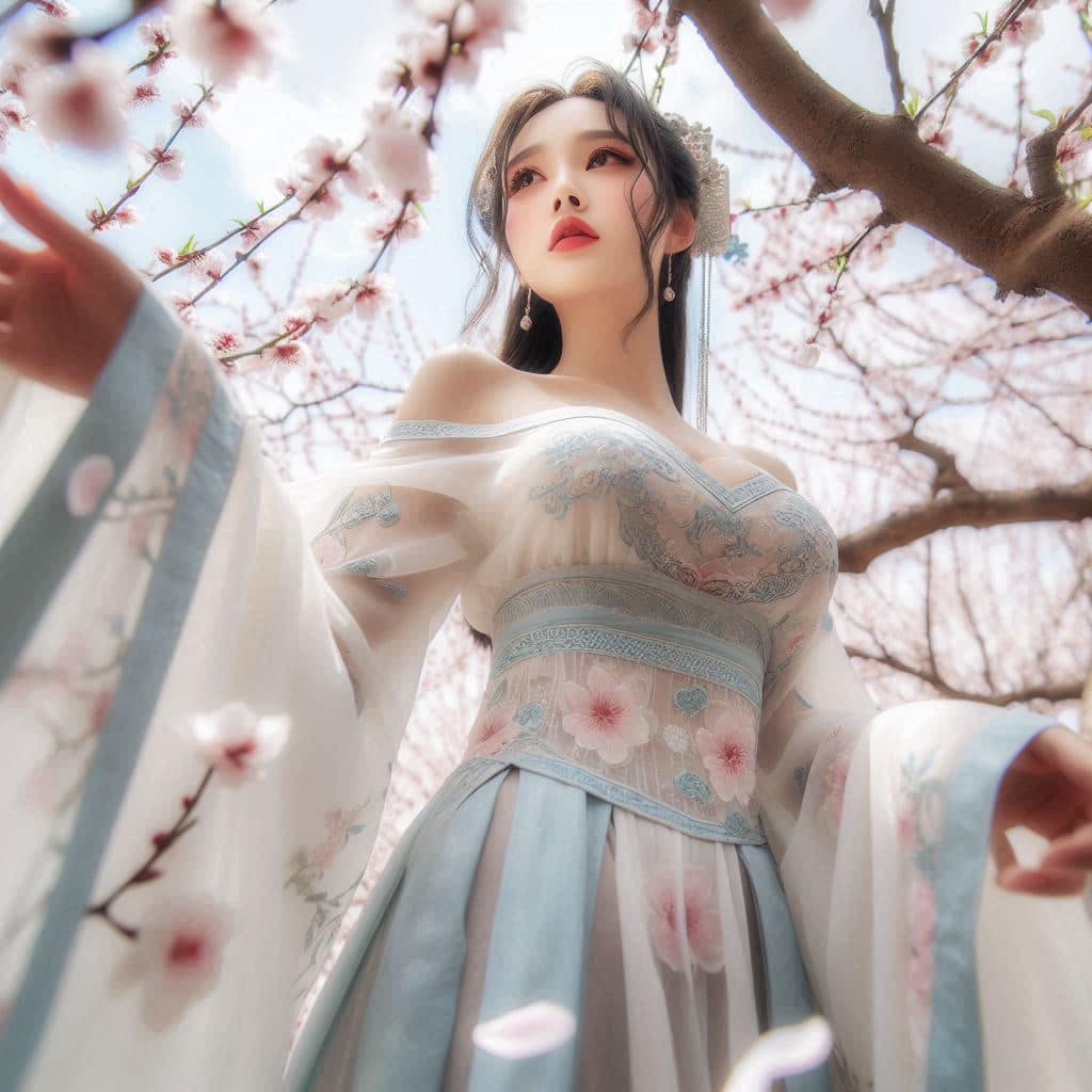 Sister in the Peach Blossom Source