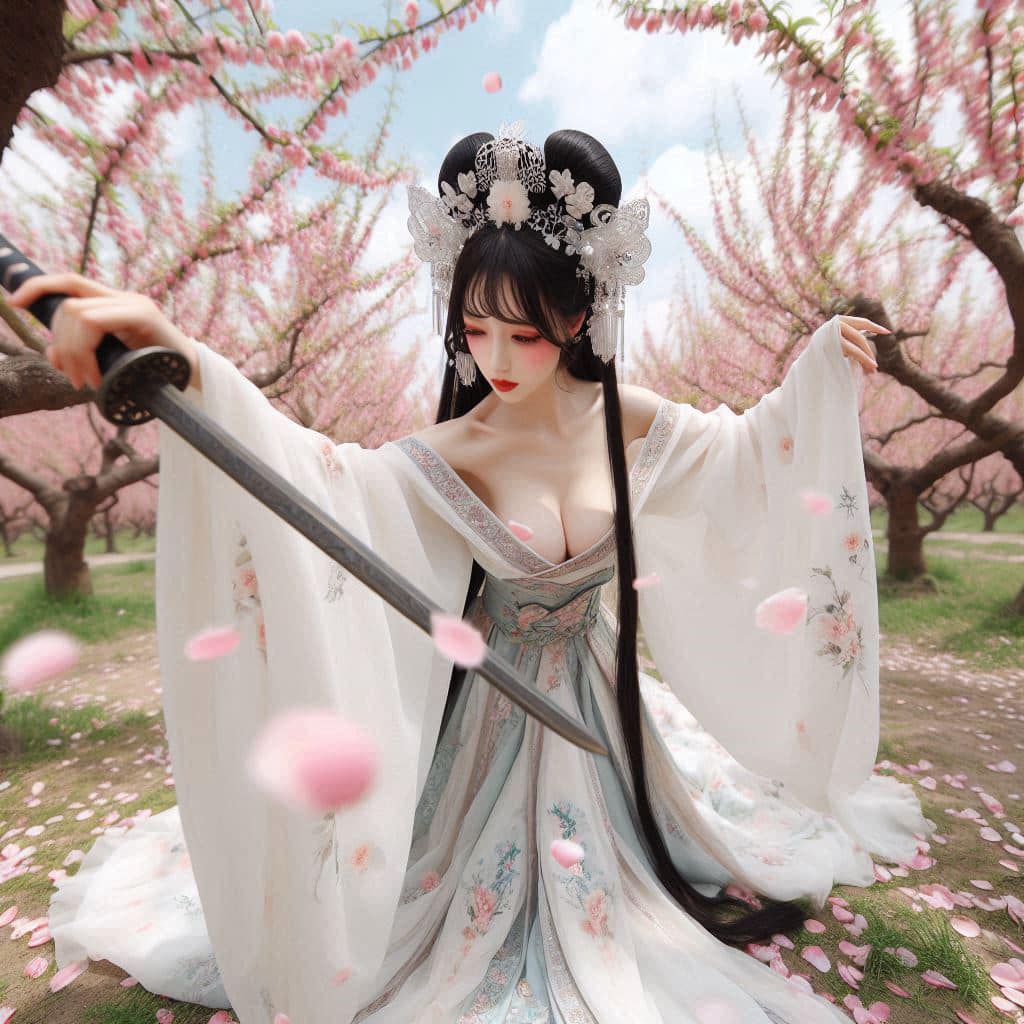 Sister in the Peach Blossom Source