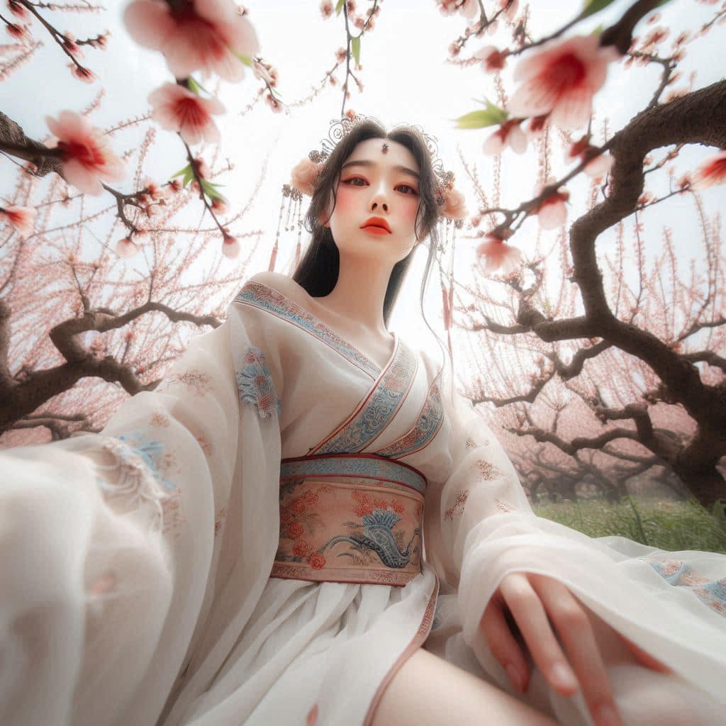 Sister in the Peach Blossom Source