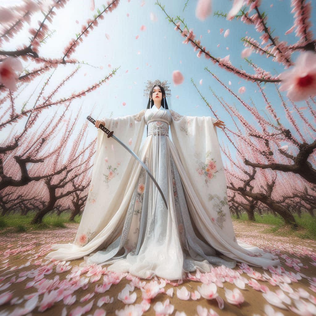 Sister in the Peach Blossom Source