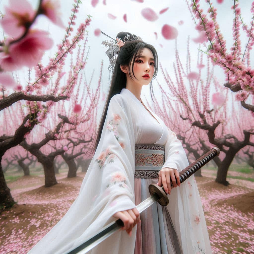 Sister in the Peach Blossom Source