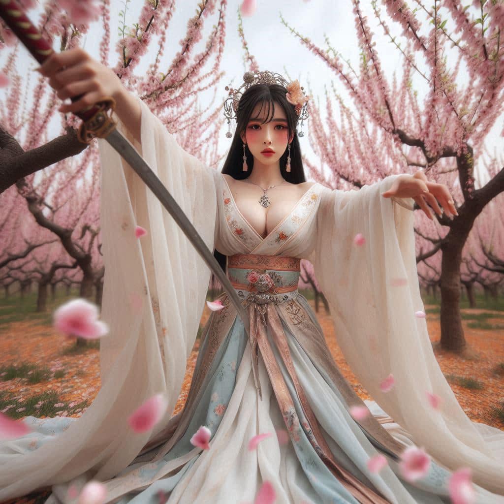 Sister in the Peach Blossom Source