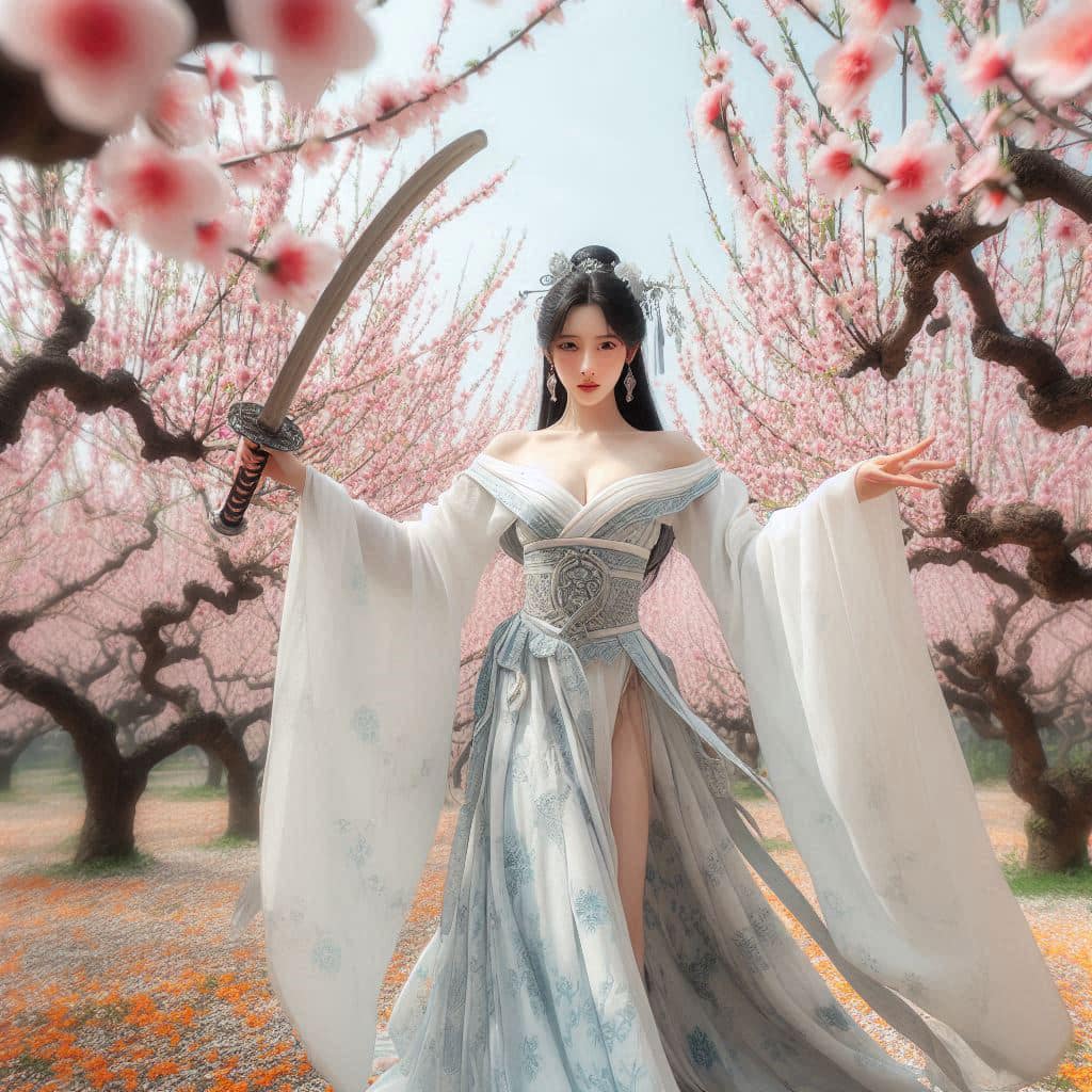 Sister in the Peach Blossom Source