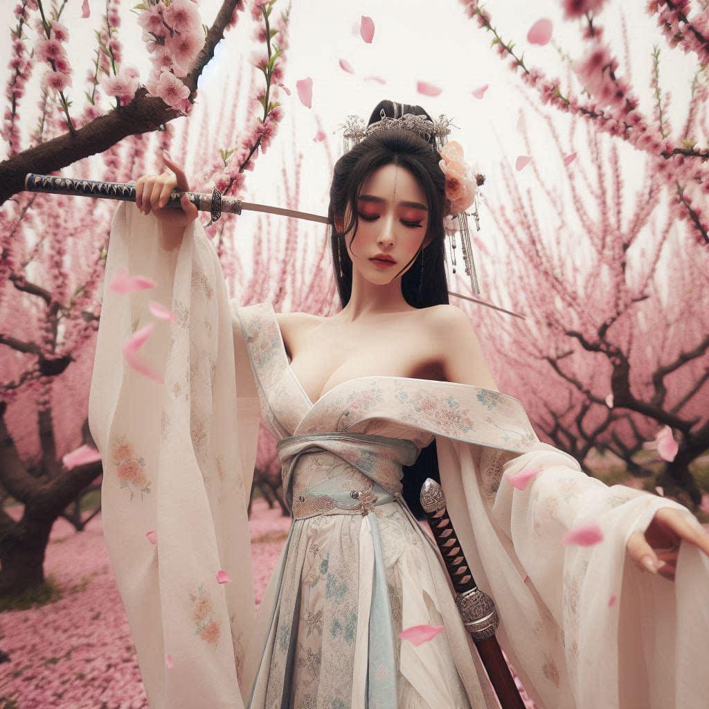Sister in the Peach Blossom Source
