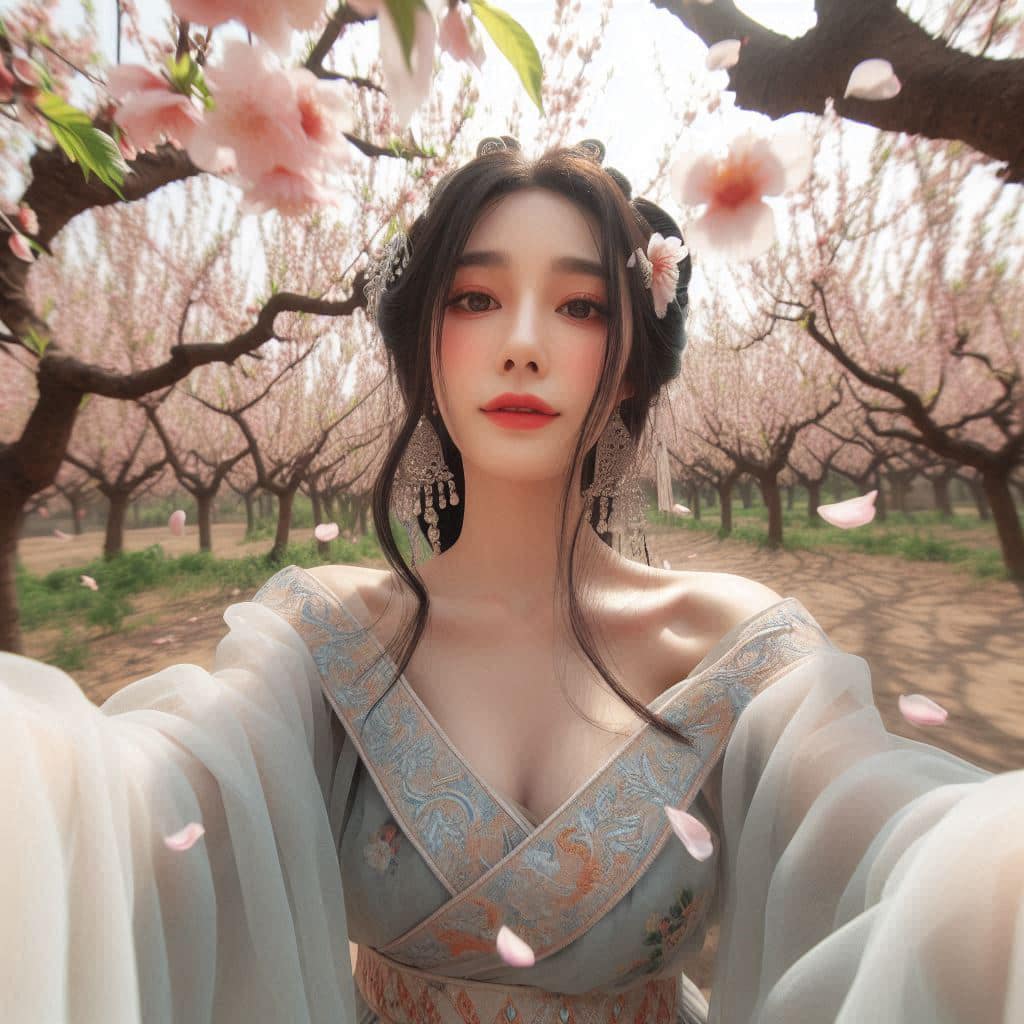 Sister in the Peach Blossom Source