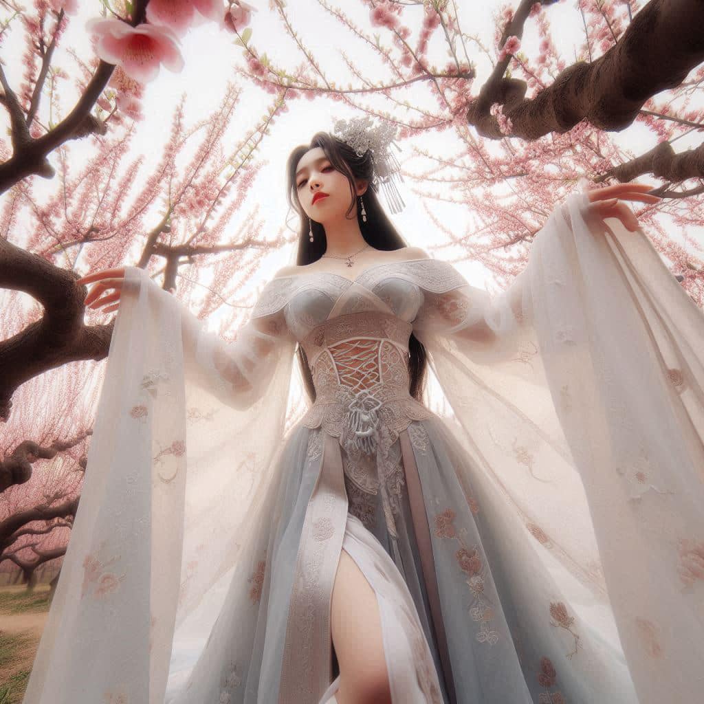 Sister in the Peach Blossom Source