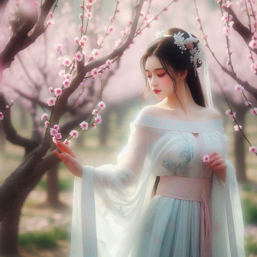 Sister in the Peach Blossom Source