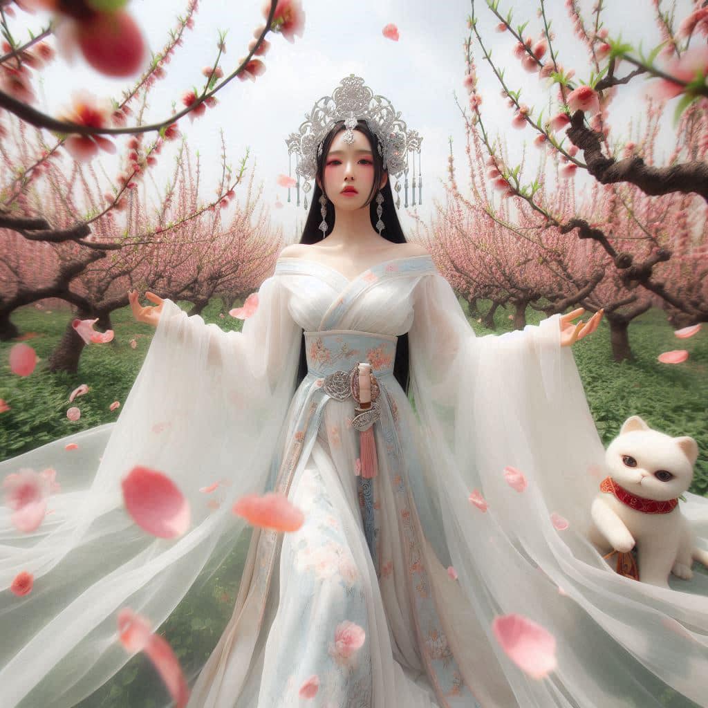 Sister in the Peach Blossom Source