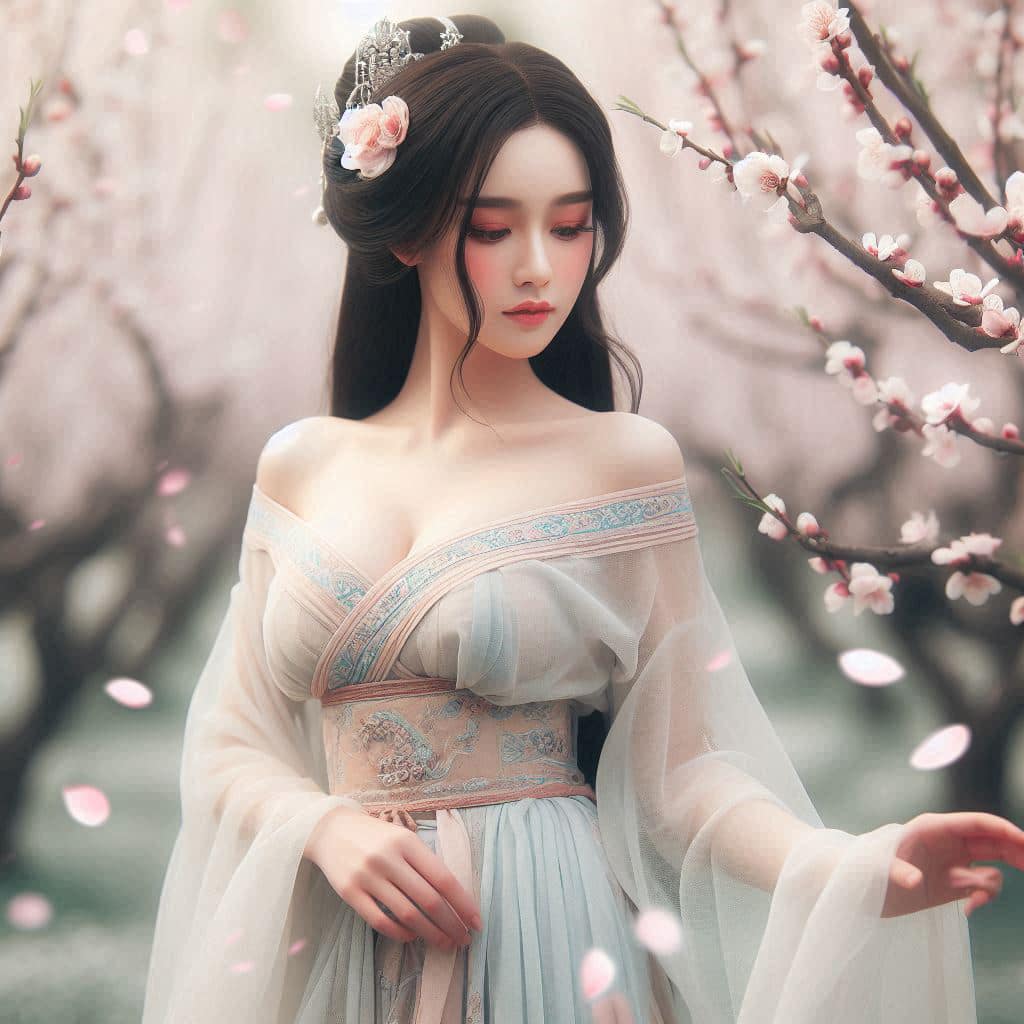 Sister in the Peach Blossom Source