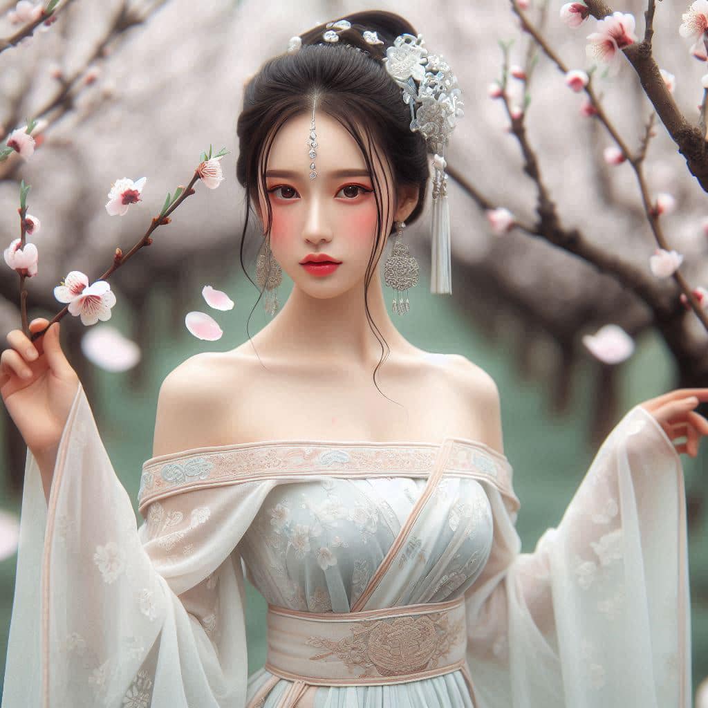 Sister in the Peach Blossom Source