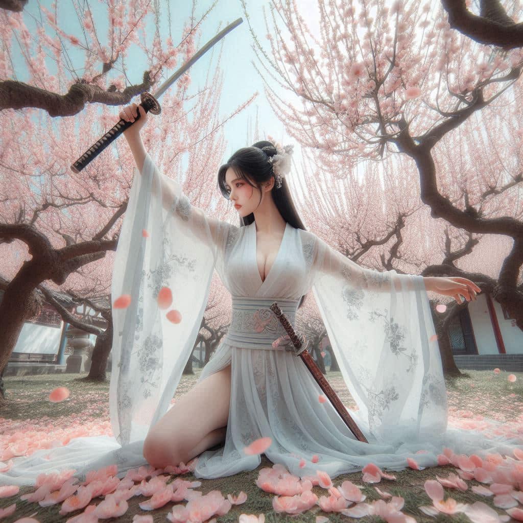 Sister in the Peach Blossom Source