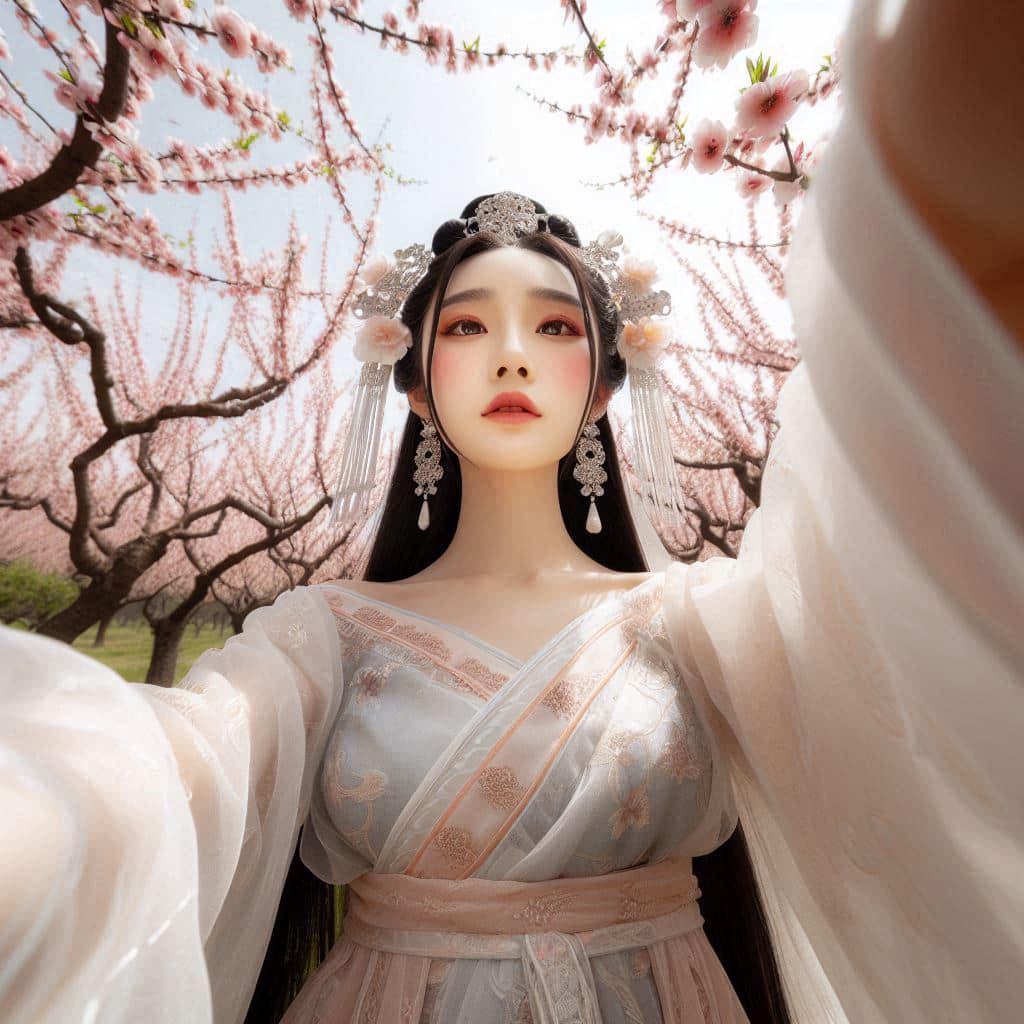 Sister in the Peach Blossom Source