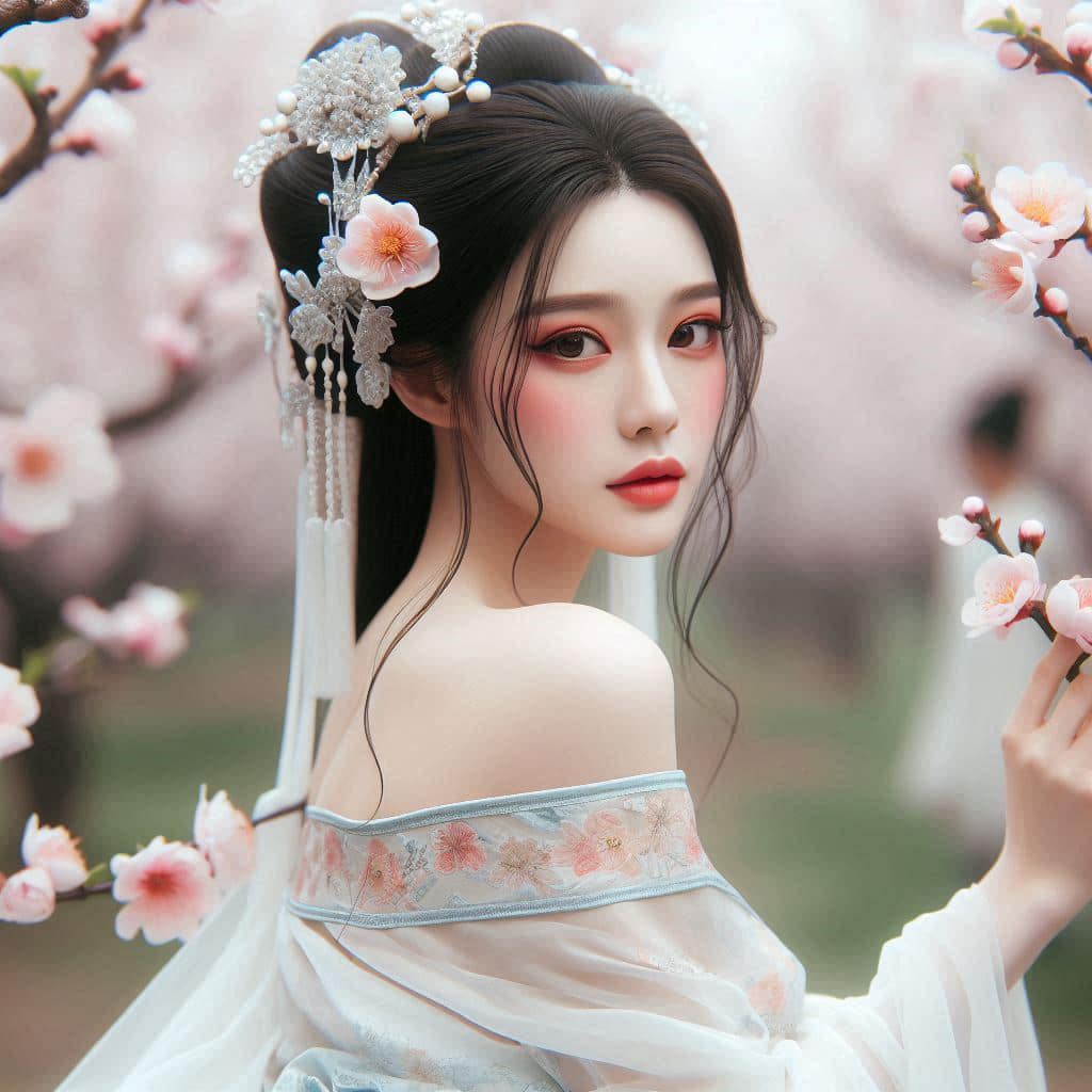 Sister in the Peach Blossom Source