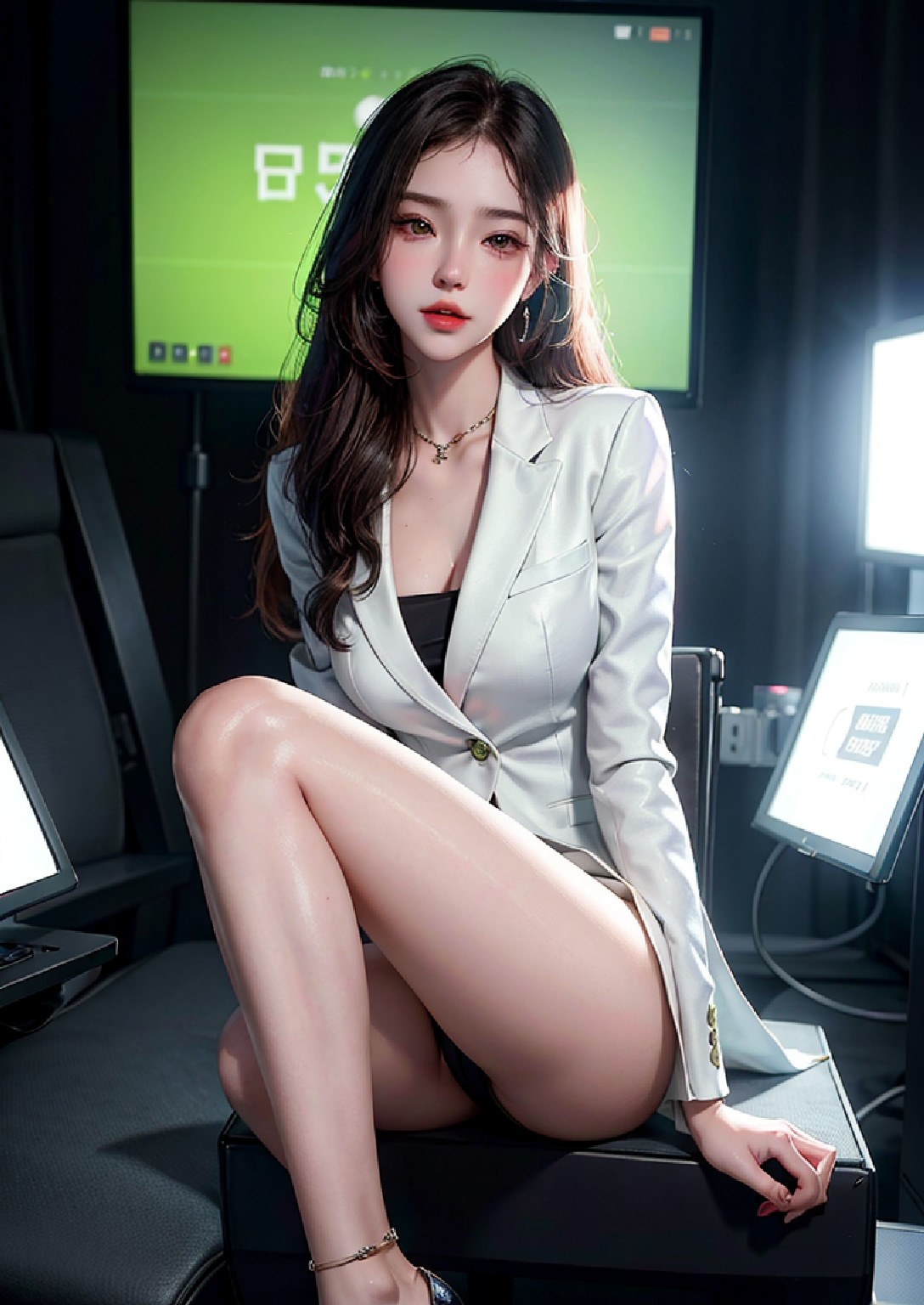 Fall in love with a female anchor