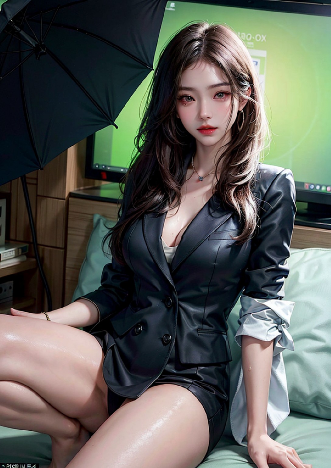 Fall in love with a female anchor