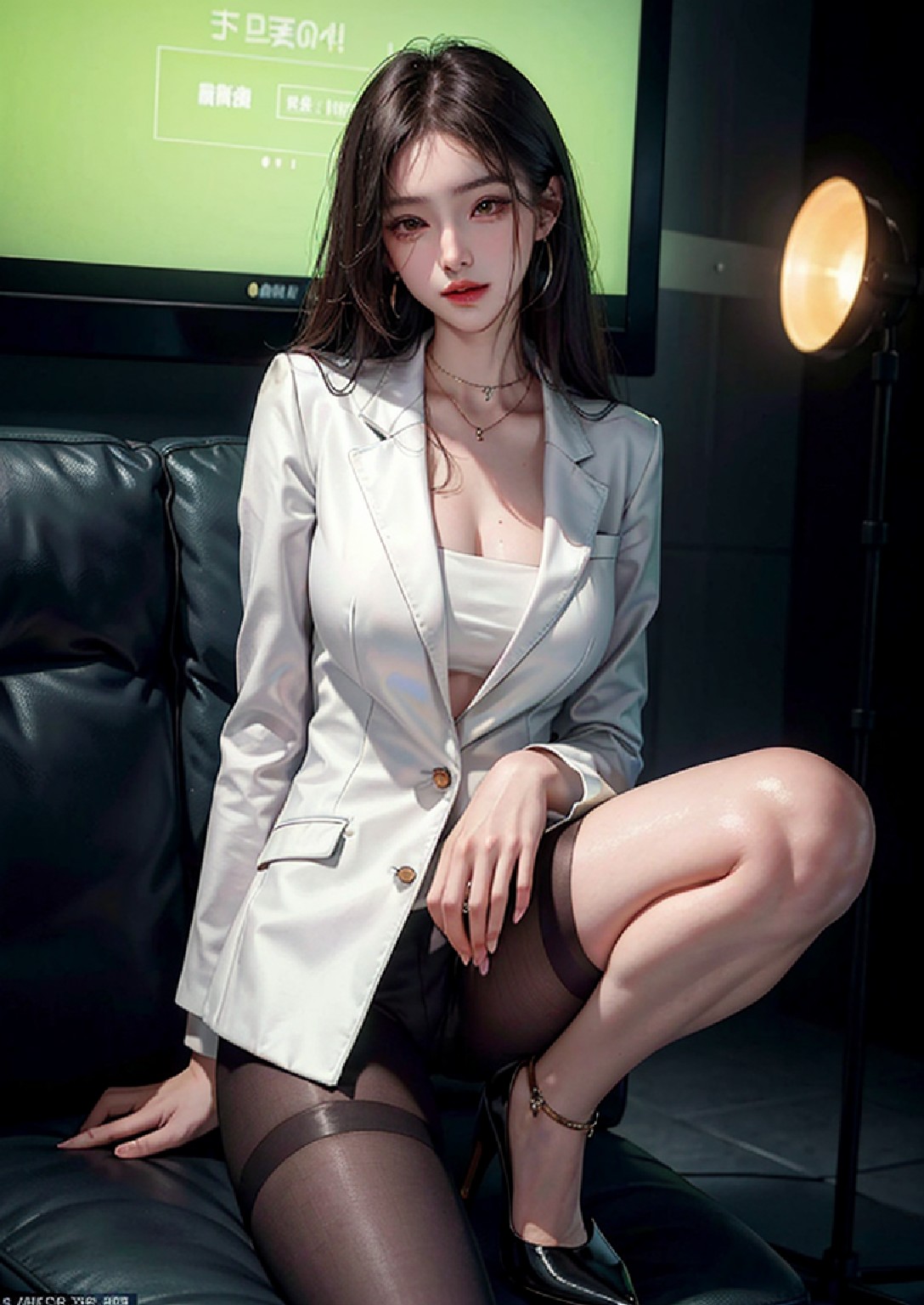 Fall in love with a female anchor
