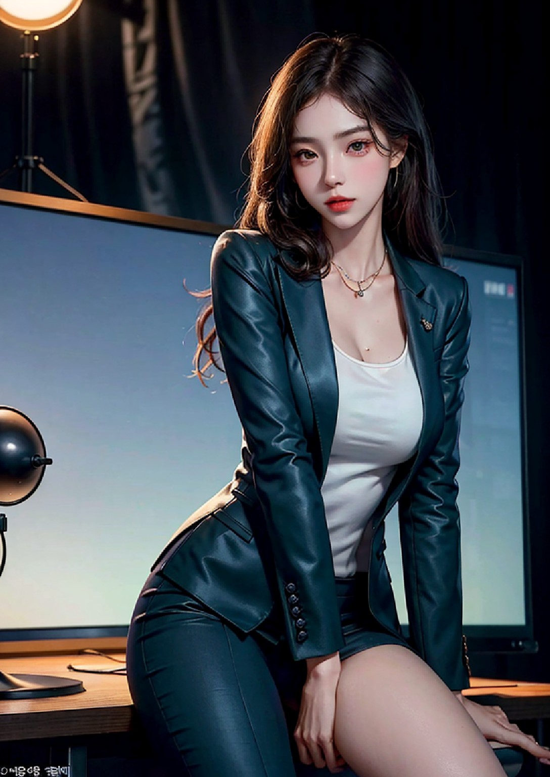 Fall in love with a female anchor