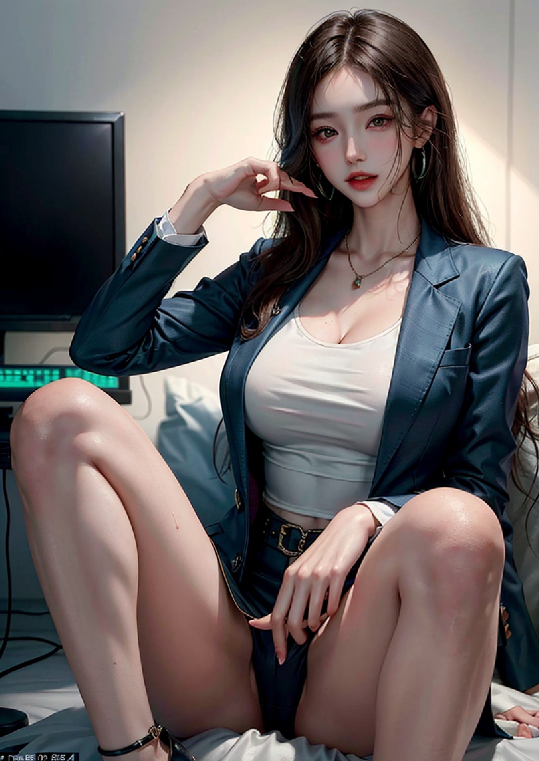 Fall in love with a female anchor