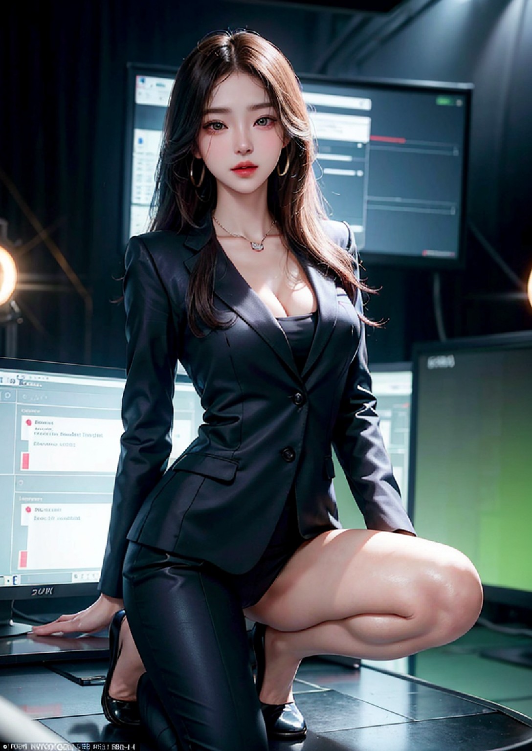 Fall in love with a female anchor