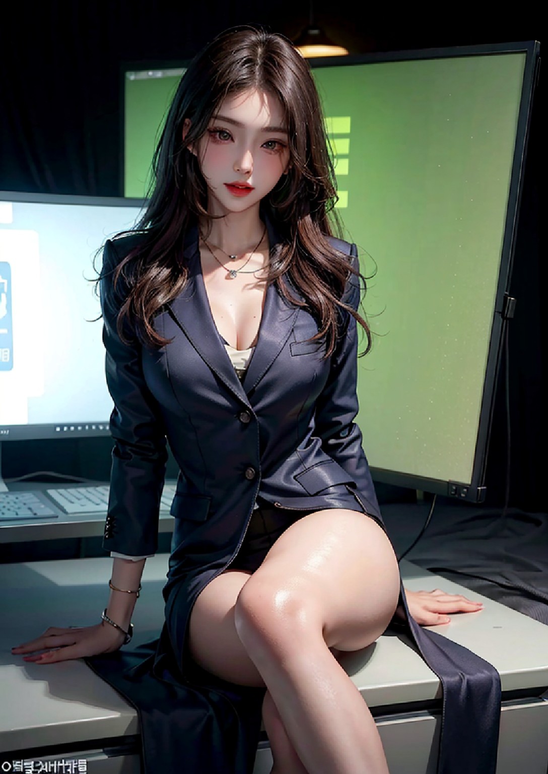 Fall in love with a female anchor