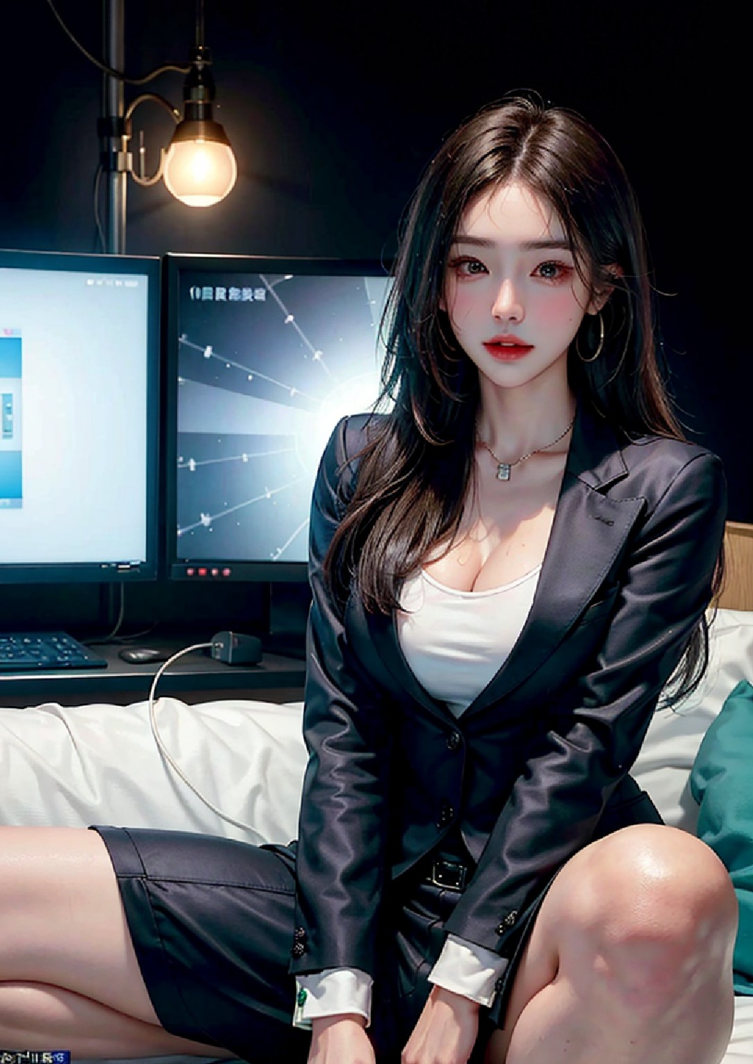 Fall in love with a female anchor