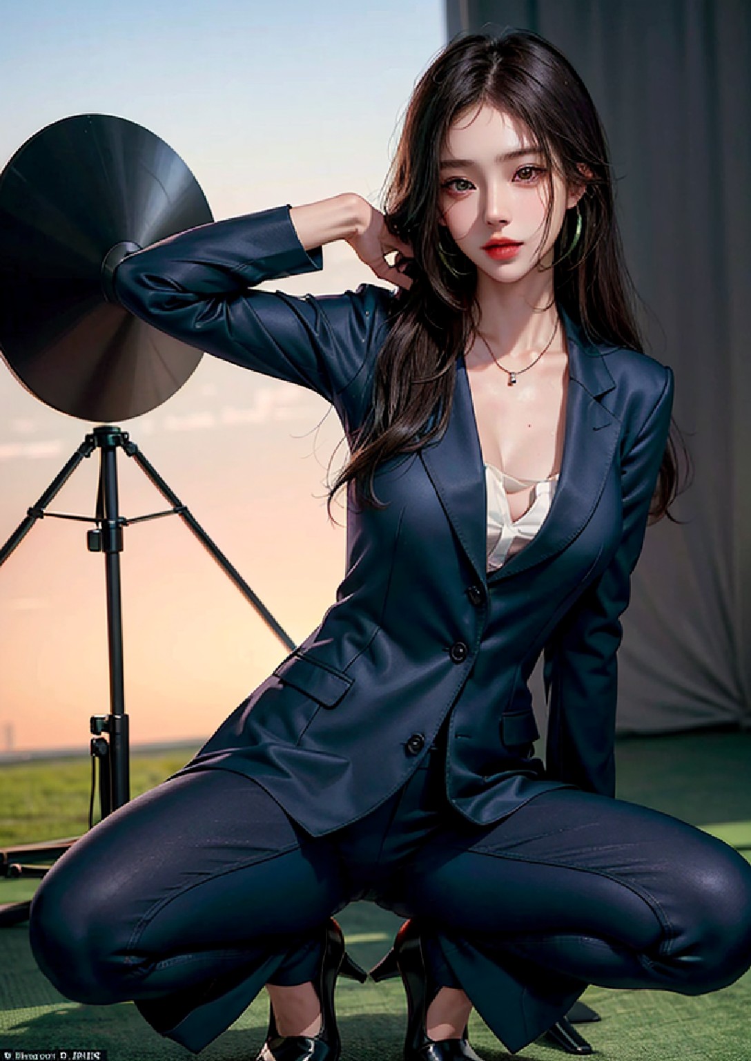 Fall in love with a female anchor