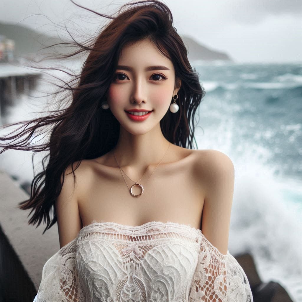 傻妹去觀大浪
