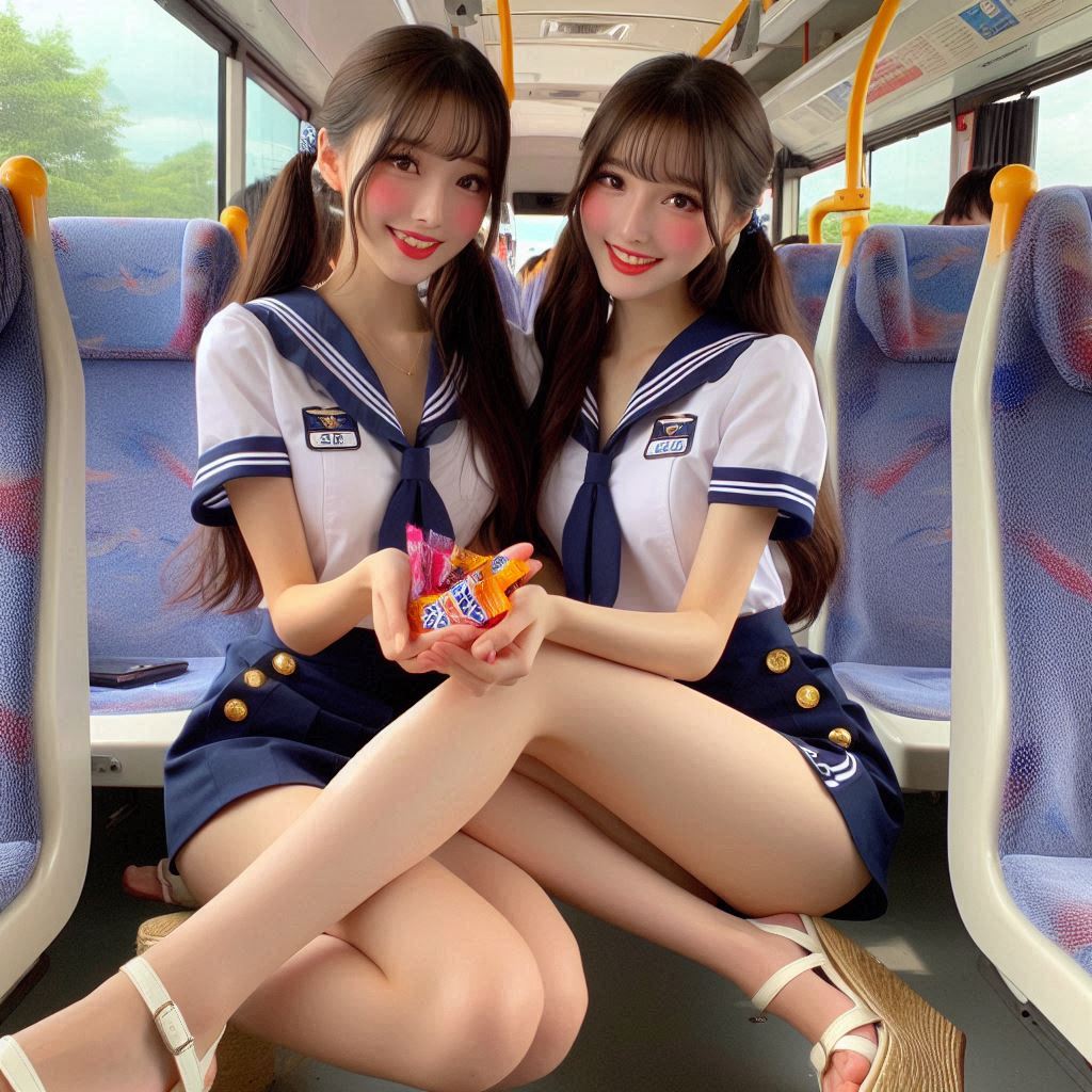 "Hurry! Wait online!" Series (5) By Bus