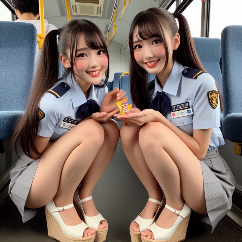 "Hurry! Wait online!" Series (5) By Bus