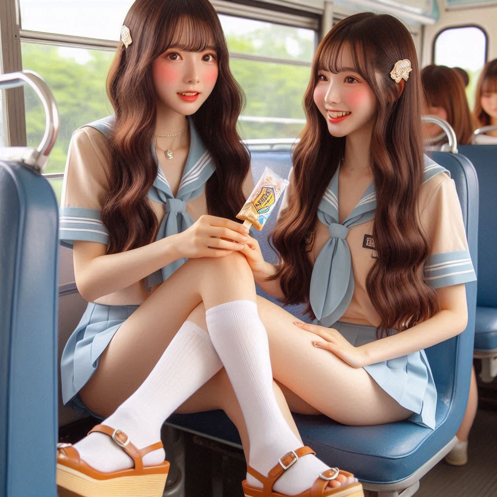 "Hurry! Wait online!" Series (5) By Bus