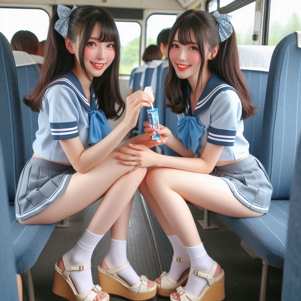 "Hurry! Wait online!" Series (5) By Bus