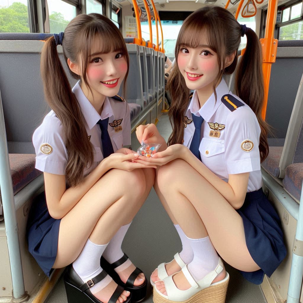 "Hurry! Wait online!" Series (5) By Bus