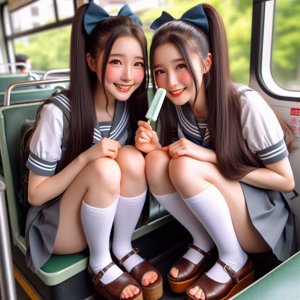 "Hurry! Wait online!" Series (5) By Bus