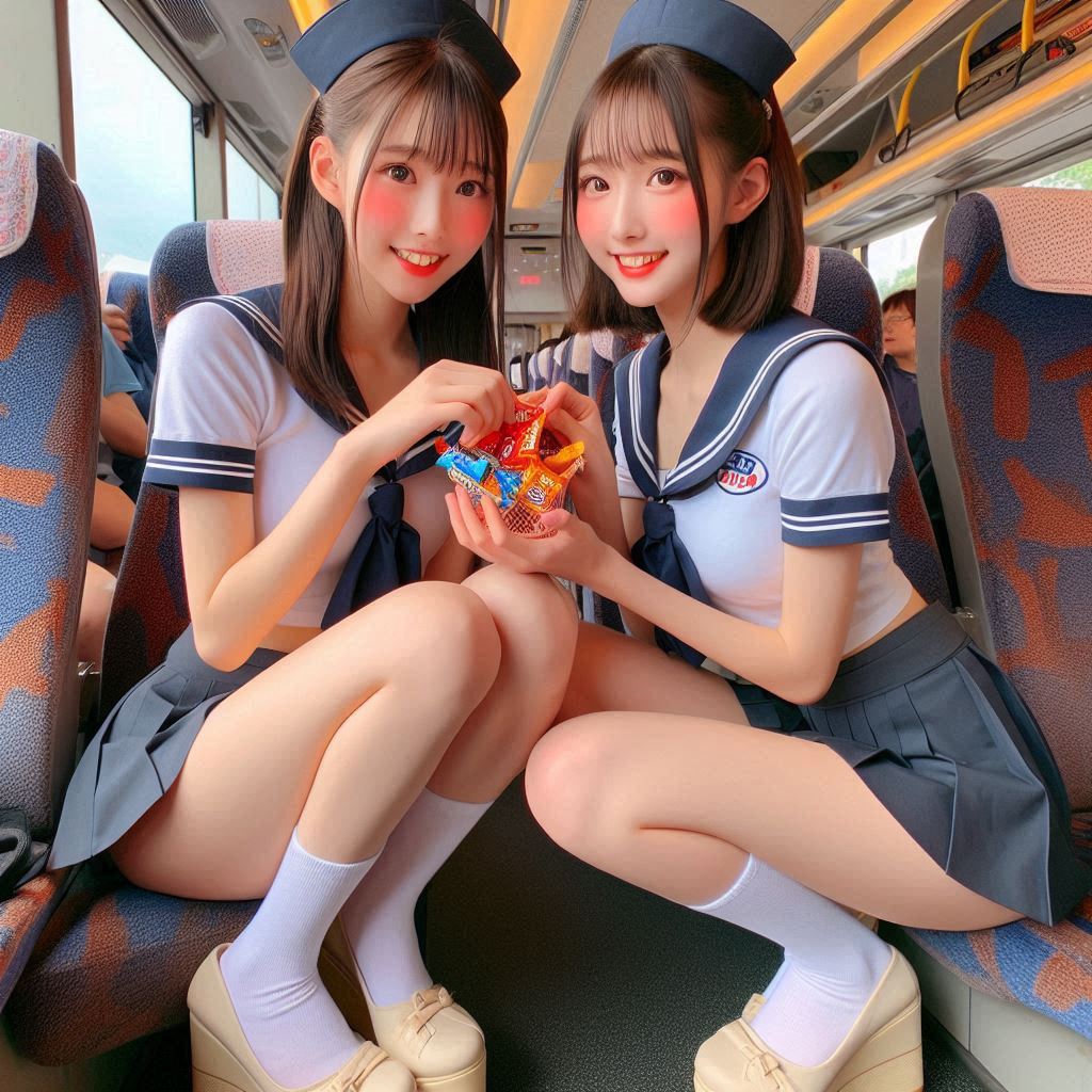 "Hurry! Wait online!" Series (5) By Bus