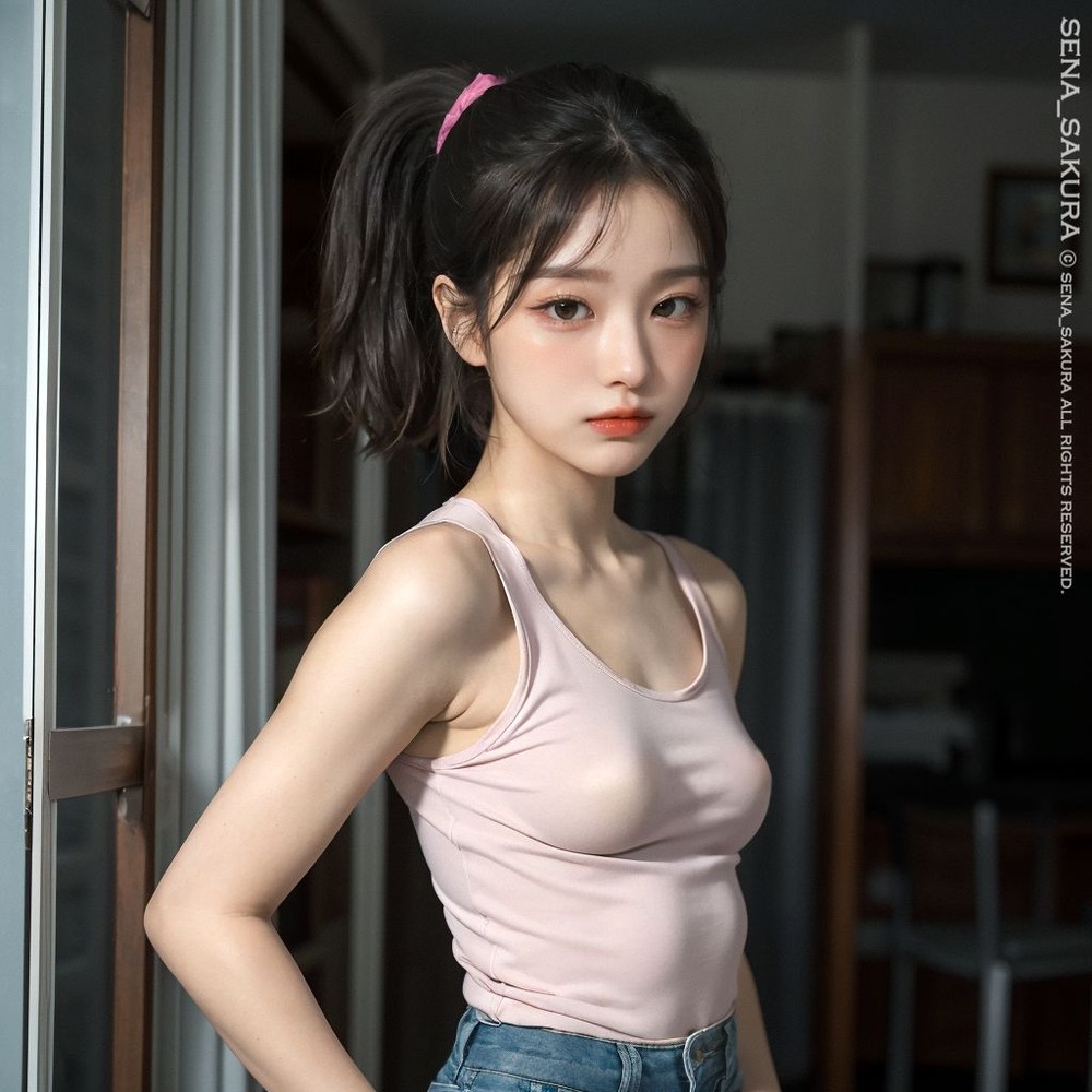 ★Patreon-Cute★ Girl with a Ponytail
