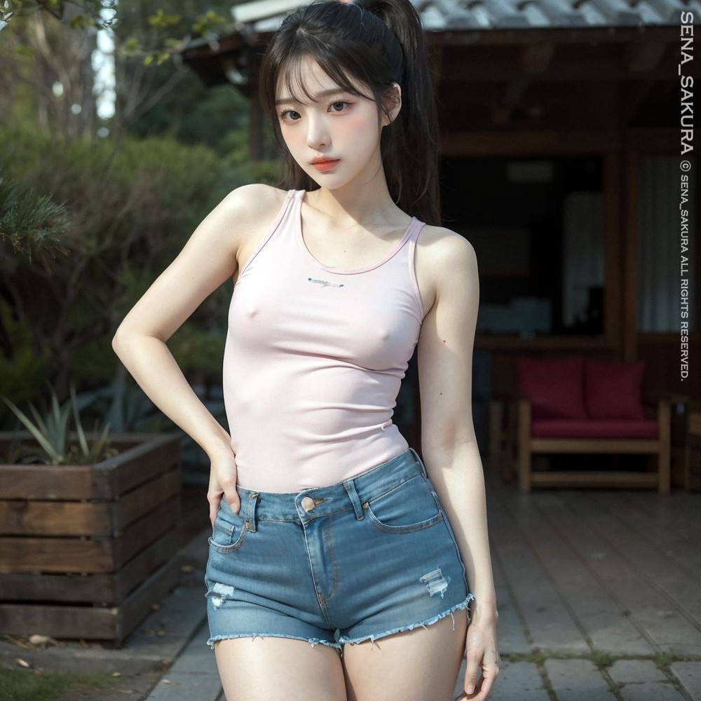 ★Patreon-Cute★ Girl with a Ponytail
