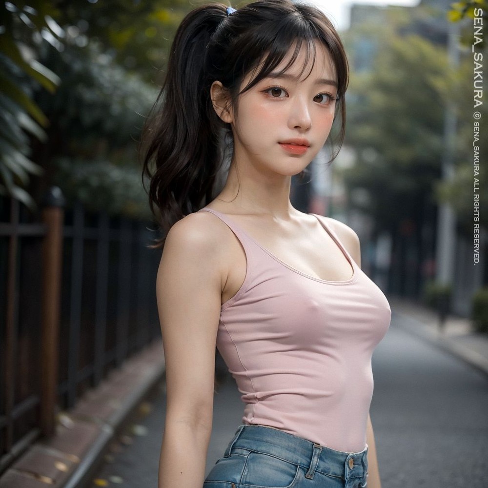 ★Patreon-Cute★ Girl with a Ponytail
