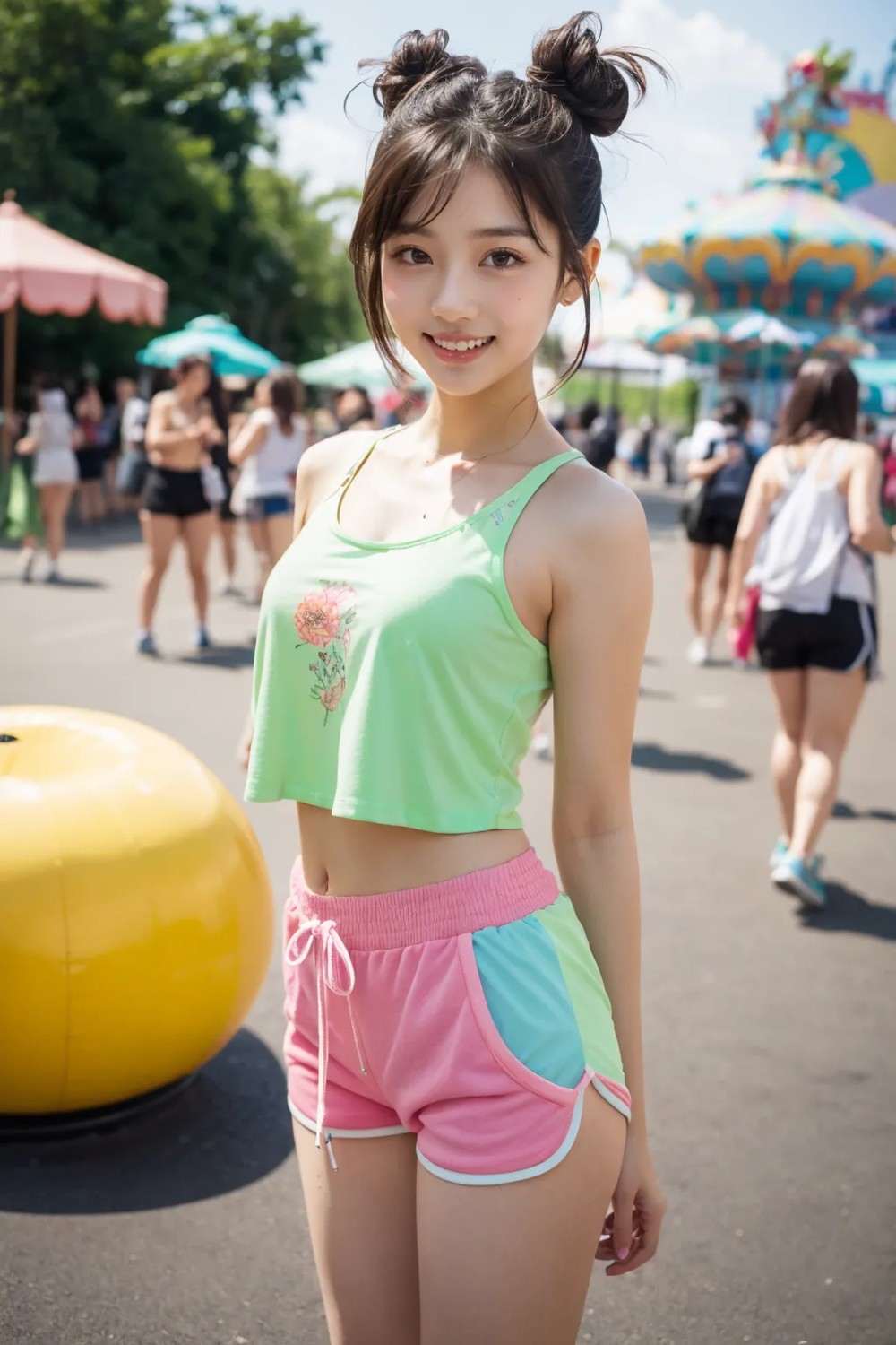 ★Patreon★ Cute Girl In A Fair 2