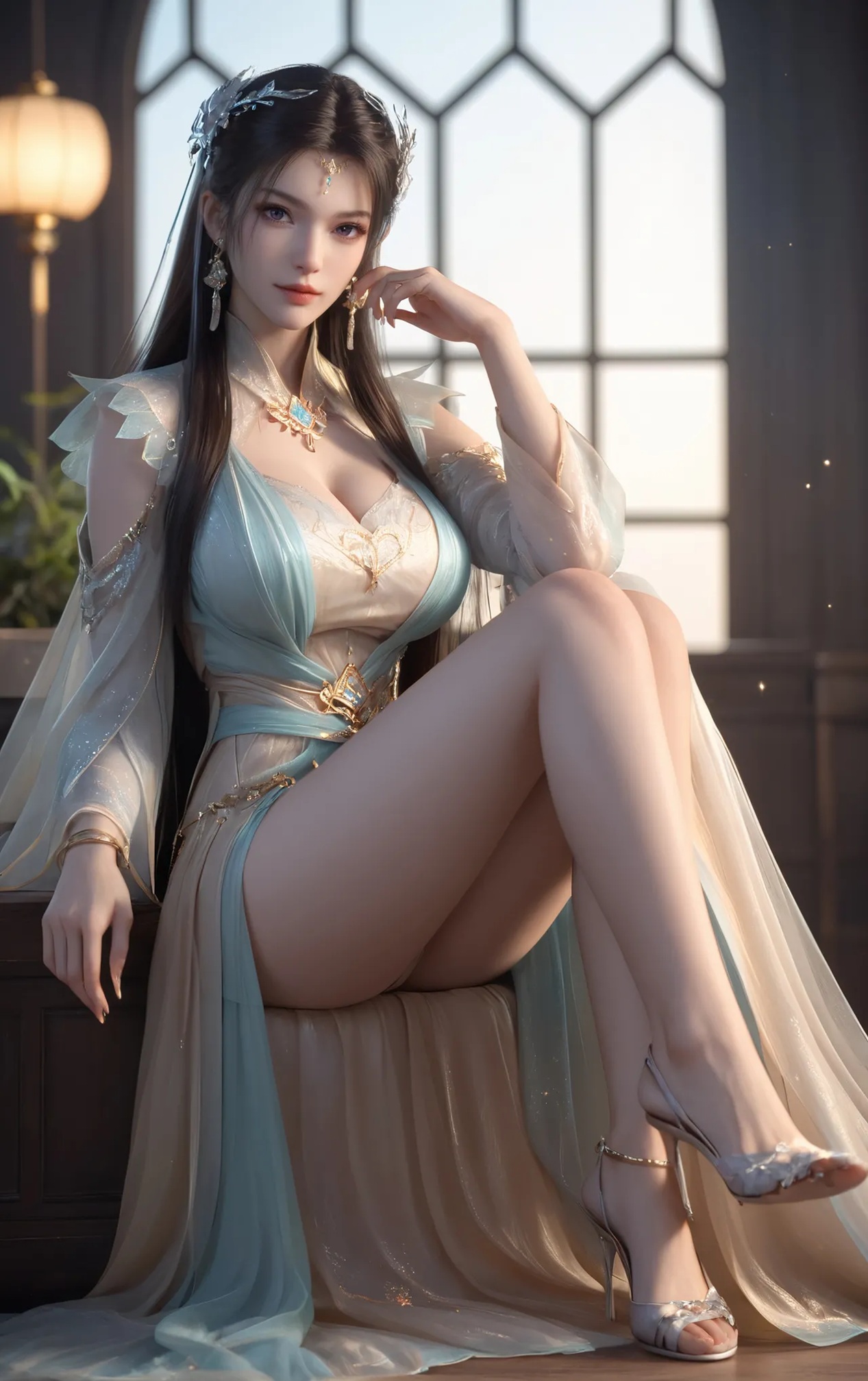 Young White Horse Drunk Spring Breeze * -- Yi Wenjun