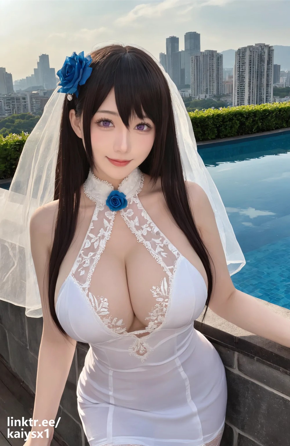 ★Pixiv★ Soda Wedding Dress