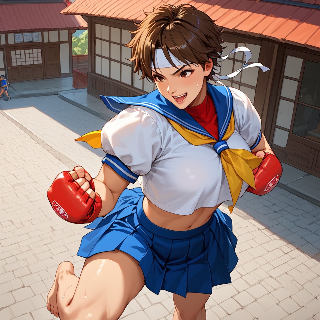 Fighting King * - Sakura Kasugano