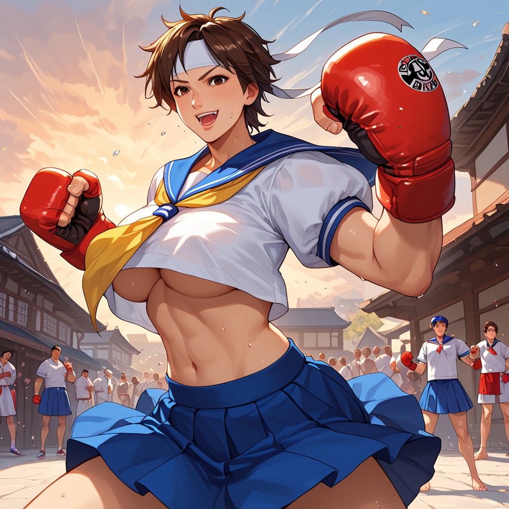Fighting King * - Sakura Kasugano