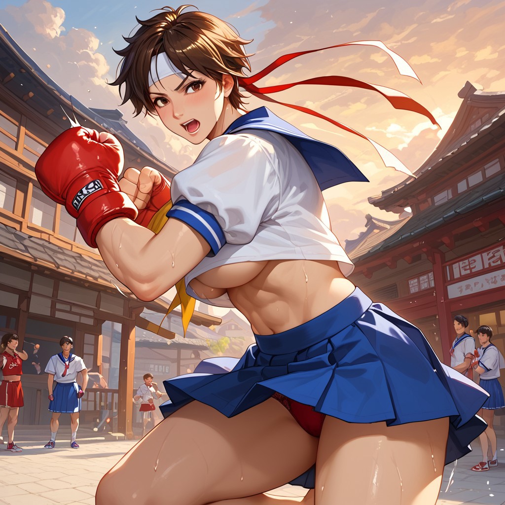 Fighting King * - Sakura Kasugano