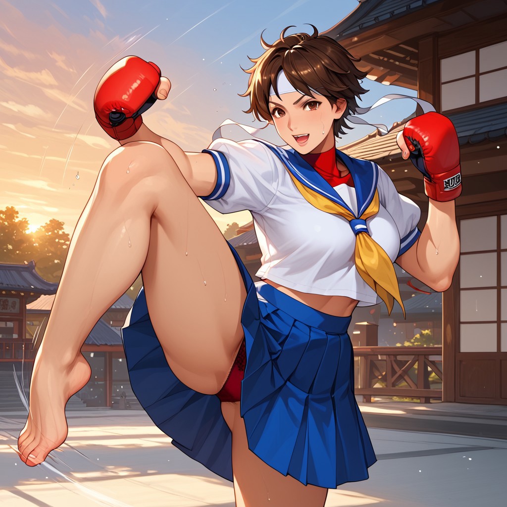Fighting King * - Sakura Kasugano