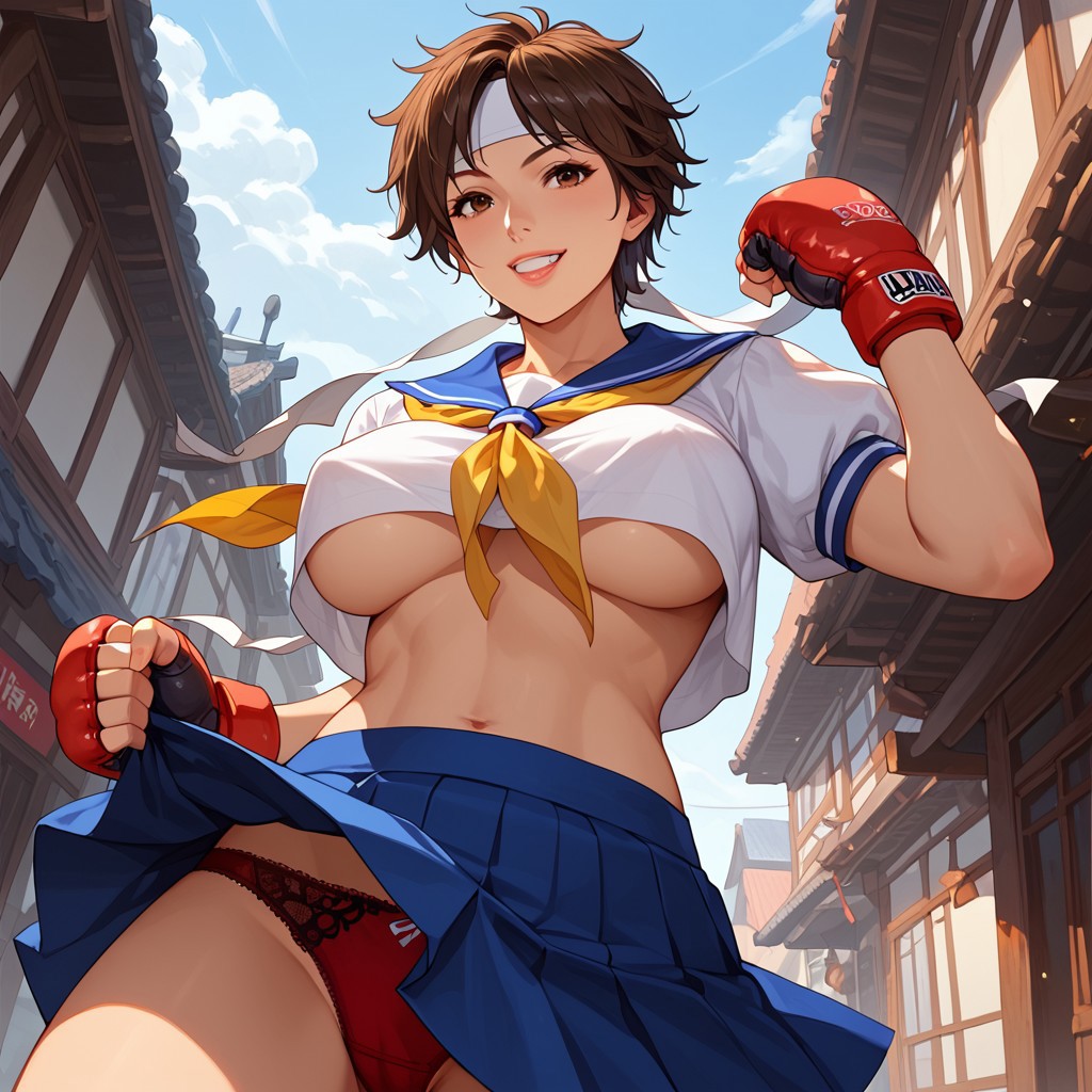 Fighting King * - Sakura Kasugano
