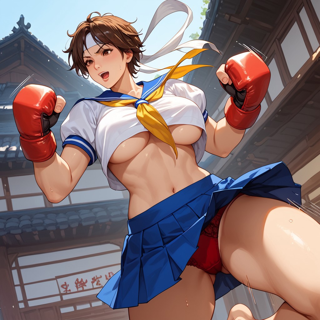 Fighting King * - Sakura Kasugano